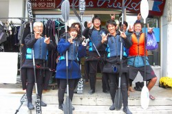 ご家族で出発前の気合いのポーズ！！