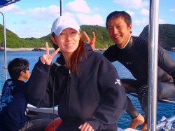 今日の写真は、すべてお客さんの提供♪風景も水中も始めたばかりとは思えません・・・