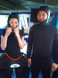 モジモジ君が似合います♪