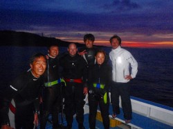 粟国調査ダイブ