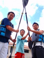 090717n 今頃は飛行機の中かな?