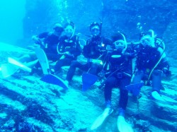 みんなでパチリ