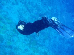 素潜り　スーイスイ