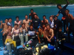 ブルーフィールドチーム記念写真