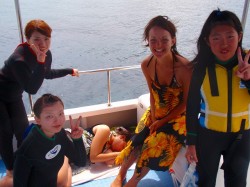 スノーケル＆体験チーム