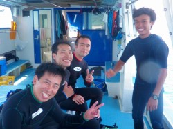 慶良間ＦＵＮダイビング　五十嵐チーム