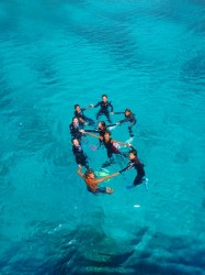 人文字で”B” かなりうまく出来てると思います