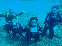 100本記念ダイブ！　(渡嘉敷島　野崎）