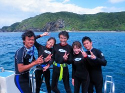 体験ダイビングチーム