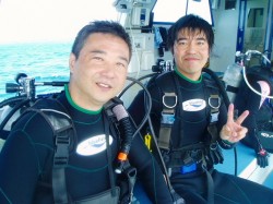 ダイバー認定おめでとう