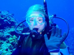 ケラマブルーに感動 (ケラマ 黒島南) ケラマブルーに感動 (ケラマ 黒島南)