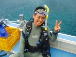 昨年の体験から・・・今日でダイバーに！！