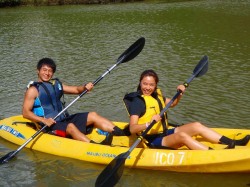 沖縄　カヤック