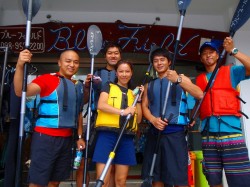 嘉手納でカヤック