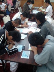 7班と8班のログ付けでーす。