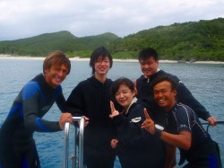 みんなで座間味島