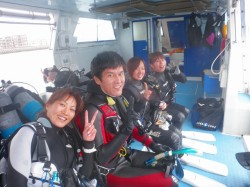 チービシボートダイビング