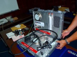 呼吸抵抗をチェックする器械 呼吸抵抗をチェックする器械