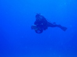 水中スクーター！！