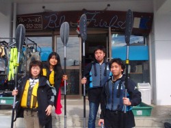 沖縄カヤック　比謝川にて