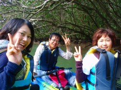 木陰でのんびり