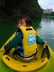 生まれて初めてのカヤック！（嘉手納　比謝川カヤック）