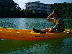 お父さん！（沖縄　マングローブカヤック）