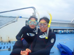 沖縄で体験ダイビング！