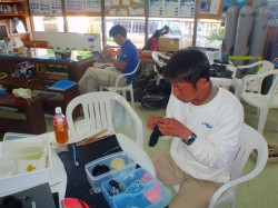 いつに無く真剣な２人！