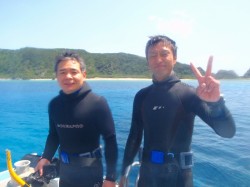 リフレッシュダイビングへGO！　（慶良間　ダイビング）