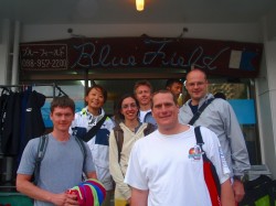 インターナショナル・チーム　今日は２名卒業です　（沖縄　ダイビング）