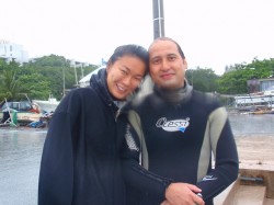 出航前にパチリ