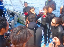 休憩中は質問タイムです。