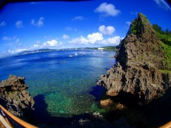 真栄田岬の青空 真栄田岬の青空