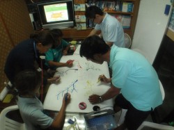 みんなでの共同作業