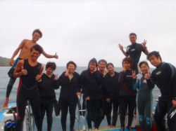 残波岬＆長浜ダイビング！！