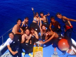 慶良間にて 慶良間にて