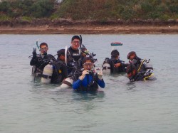 緊張？興奮？初ダイビング！！