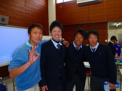 去年の生徒が会いに来てくれました♪