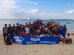 ビーチクリーンもやってもらいました！！