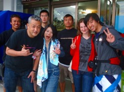 今日のスウィフト号チーム　（沖縄　ファンダイビング）