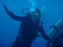 水中でも声が聞こえてましたよ～