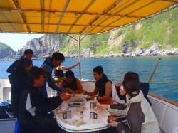 日よけもあるので、日焼け対策もバッチリ。 p2060361