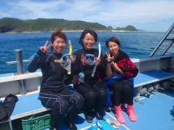 ケラマ体験ダイビング