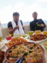 船長特製のグラタン♪