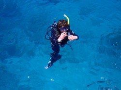 見てください！この青さ